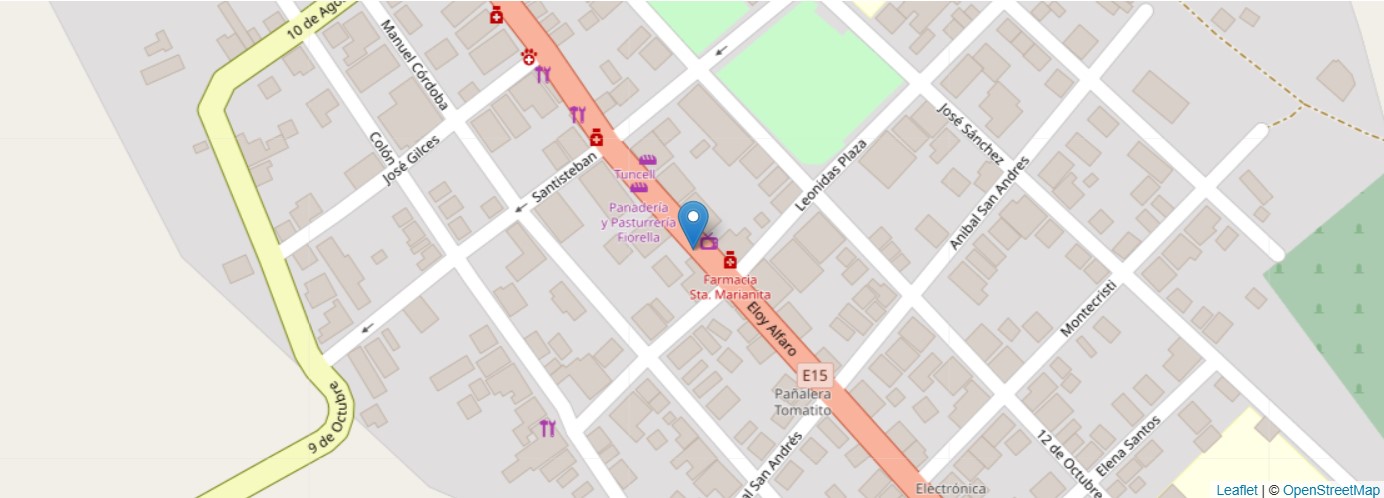 Mapa de cobertura DCNET
